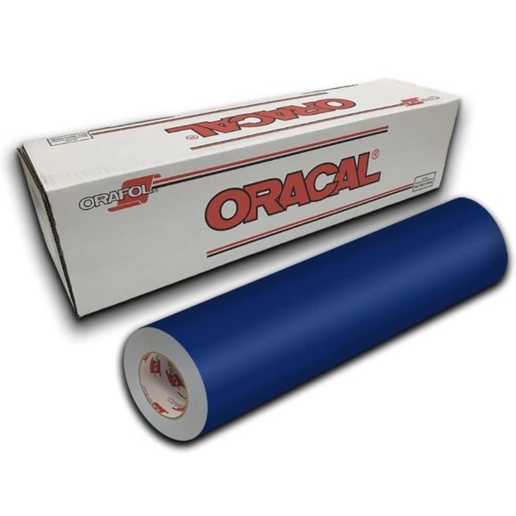 12" x 5 Feet BLUE Oracal 651 Cricut Hobby Craft Decal Vinyl Sticker - Picture 1 of 3
